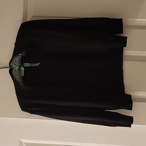 Cropped Black Cardigan